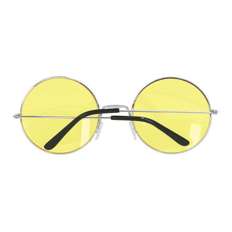 Boland festbriller hippie xl gul