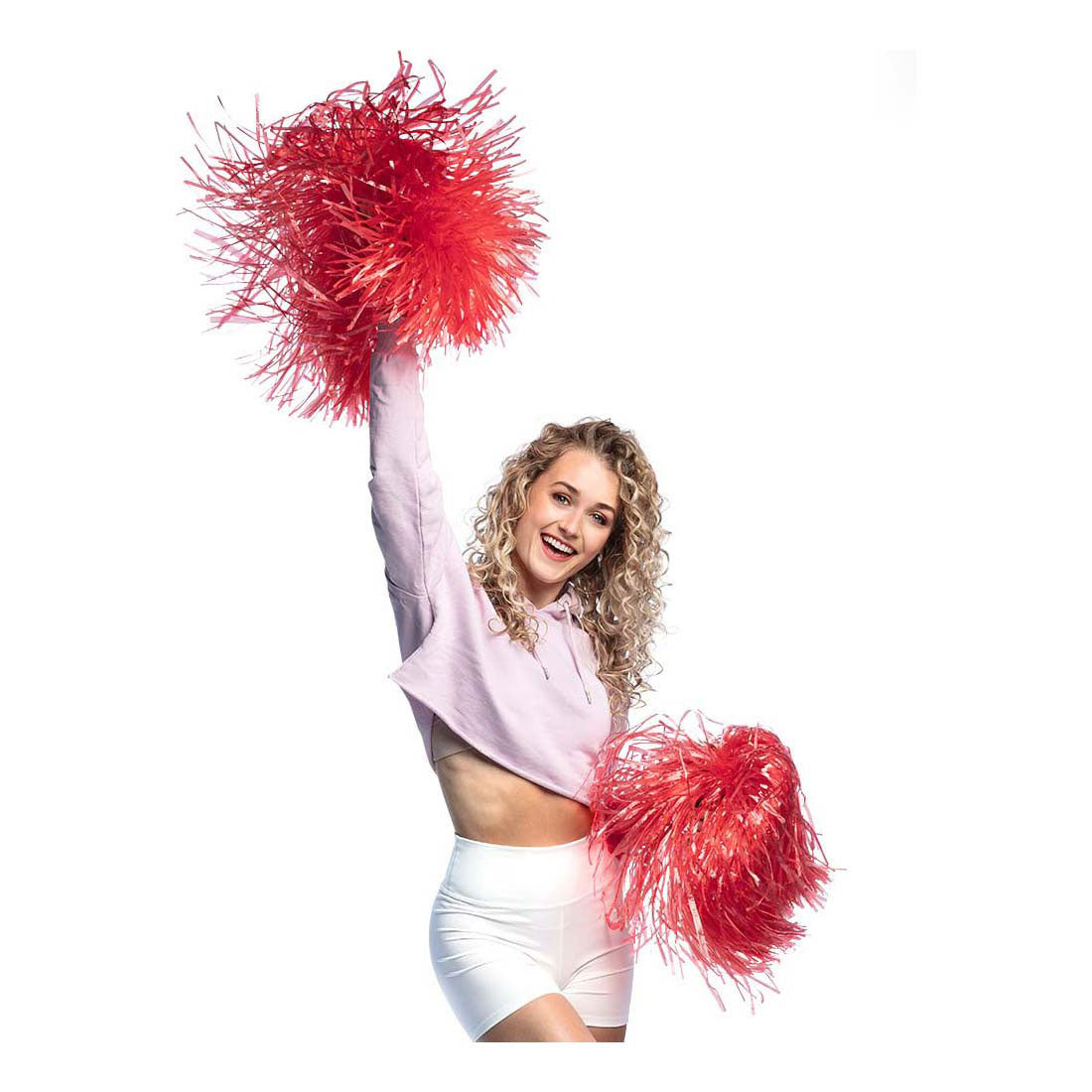 Boland pompon rød deluxe