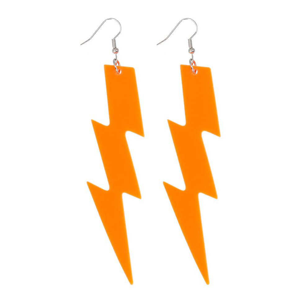 Boland øreringe blinker neon orange
