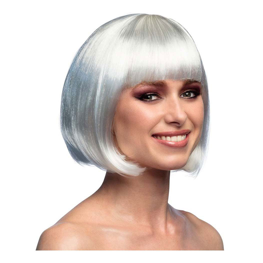 Boland paryk kabaret hvid