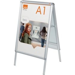 Fortovsskilt a1 nobo aluminium antirefleks PVC 65,9 x 113,5 cm