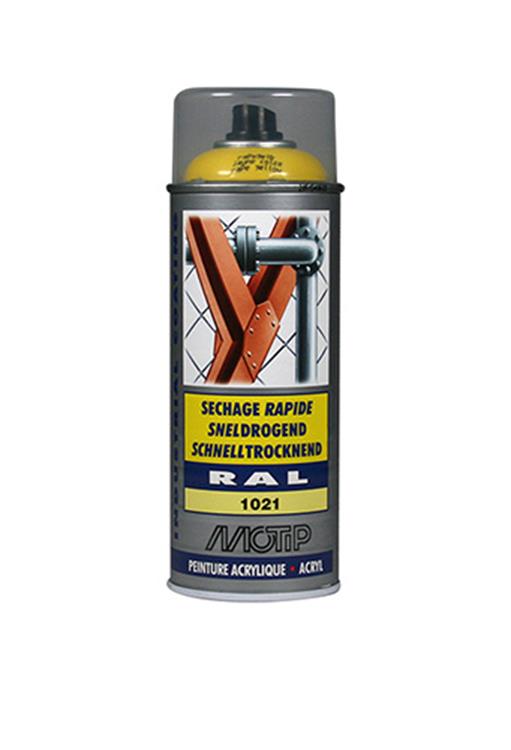 Motip 1051663 - ind. ral 1021 raps gul spraydåse 400 ml | 1 stk