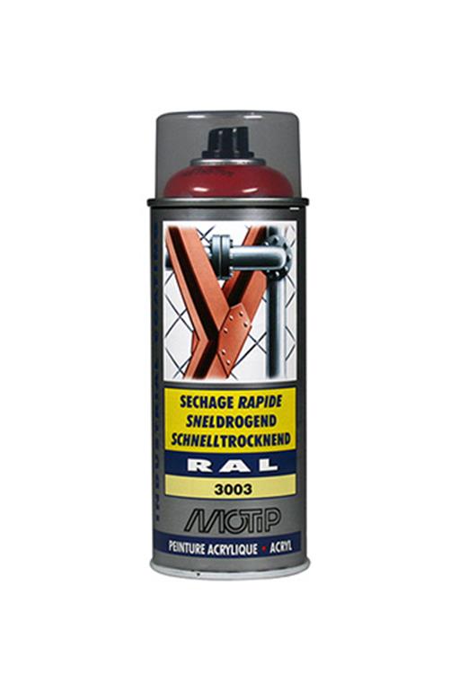 Motip 1051681 - ind. ral 3003 rubinrød spraydåse 400 ml | 1 stk