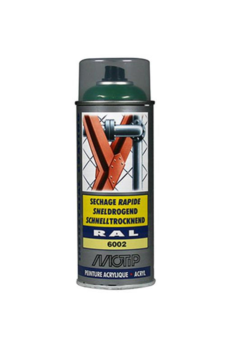 Motip industrielt ral6002 400 ml.