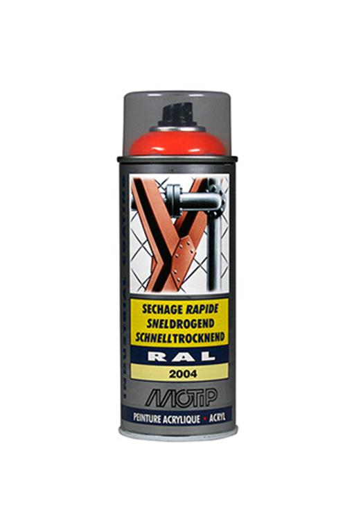 Motip 1051612 - ind. ral 2004 lys orange spraydåse 400 ml | 1 stk