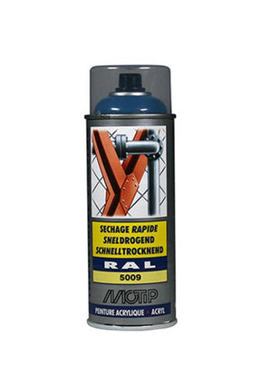 Motip 1051713 - ind. ral 5009 azurblå spraydåse 400 ml | 1 stk