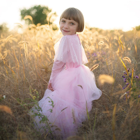 Great pretenders fancy dress prinsesse pink elegant, 7-8 år