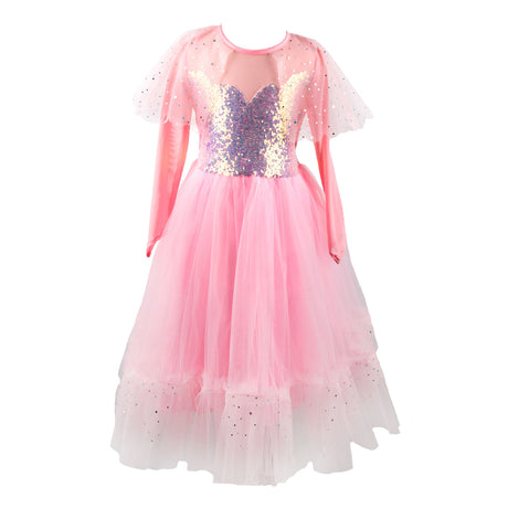 Great pretenders fancy dress prinsesse pink elegant, 7-8 år