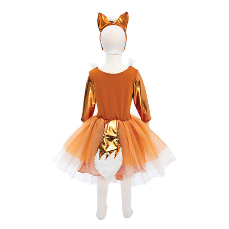 Great pretenders fancy dress og fox hairpiece, 3-4 år