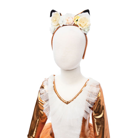 Great pretenders fancy dress og fox hairpiece, 3-4 år