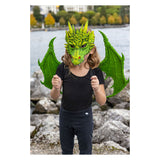 Great pretenders drage maske grøn