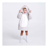 Noxxiez krammet hættetrøje lille sweater kanin, 3-6 år