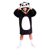Noxxiez nuttet hættetrøje medium panda