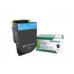 Tonerpatron Lexmark 71b20c0 cyan