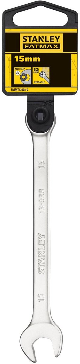 Stanley fmmt13038-0 fatmax kombinationsnøgle 15mm skridsikker