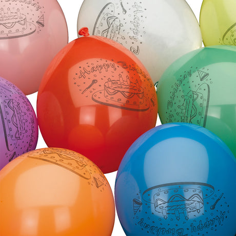 HAZA Witbaard Balloons Tillykke med fødselsdagen, 10 ..