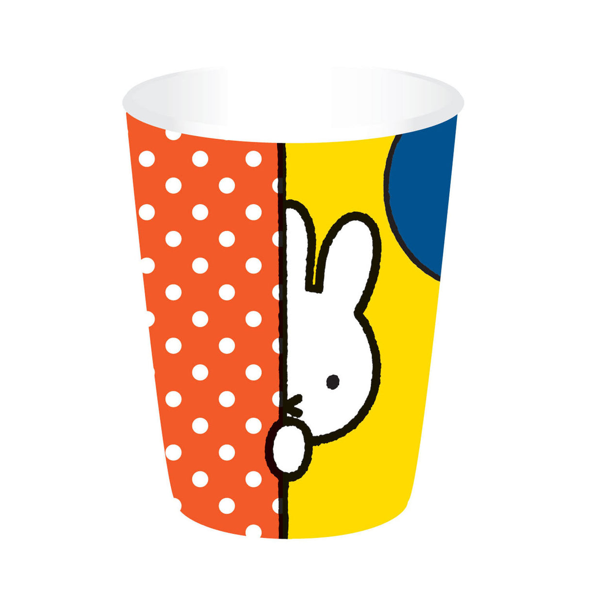 Haza hvidskæg Miffy kopper, 8 stk.