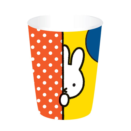 Haza hvidskæg Miffy kopper, 8 stk.