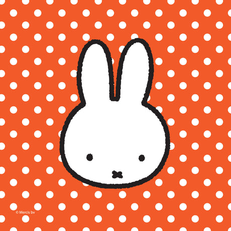 Haza hvidskæg Miffy servietter, 20 stk.