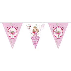 Haza hvid skæg prinsesse flag line, 10 mtr.