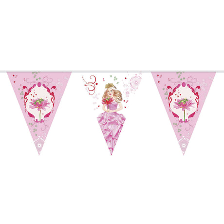 Haza hvid skæg prinsesse flag line, 10 mtr.