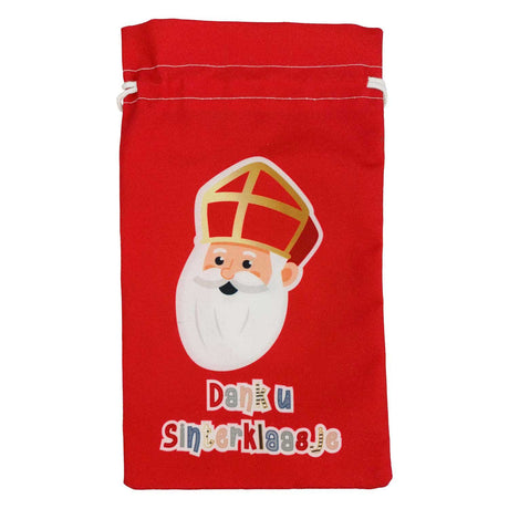 Haza witbaard honningkagepose tak sinterklaasje sint co. - 15x25 cm