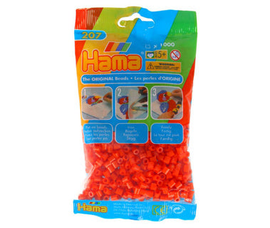 Hama strygeperler 1000 orange