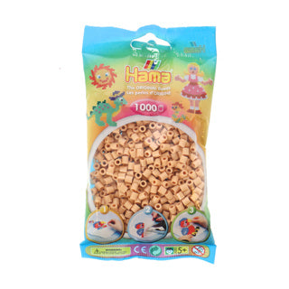 Hama Iron perler beige 1000 stykker