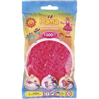 Hama strygeperler 1000 stk fuchsia