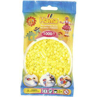 Hama Iron perles 1000 stykker gul pastel