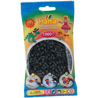 Hama Iron perles mørkegrå 1000