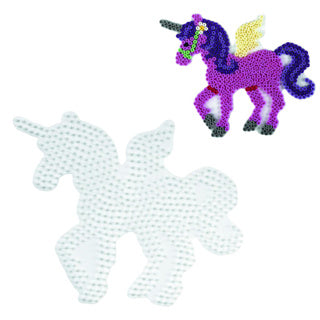 Hama strygeperler enhjørning bundplade