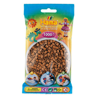Hama Iron Beads Nougat Brown 1000 stykker