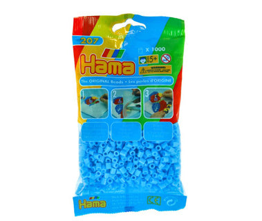 Hama Iron perles lyseblå 1000 stykker