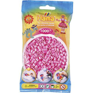 Hama Iron Beads Pink 1000 stykker