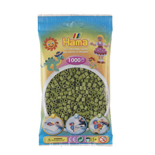 Hama Iron perles 1000 stykker olivengrøn