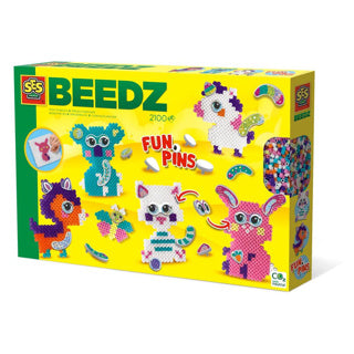SES Iron-on Perle Sæt - FunPins Glitter Animals