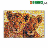 Ses creative beedz art strygeperler løveunger 30x45,5 cm 7000 stk.