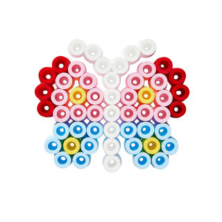Hama jern på perler maxi 100 stykker sommerfugl | 5 stk