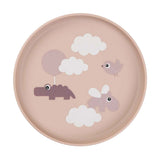Udført af deer box board glade skyer pink