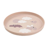 Udført af deer box board glade skyer pink