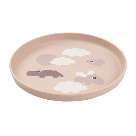 Udført af deer box board glade skyer pink
