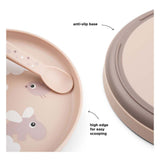 Udført af deer box board glade skyer pink