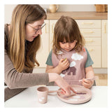 Udført af deer box board glade skyer pink