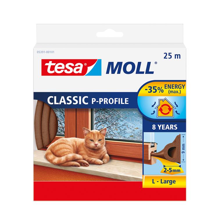 Tesa 1003330 - moll cl.p profilbredde 25m | 10 stk