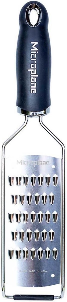 Microplane - gourmet julienne rivejern - sort