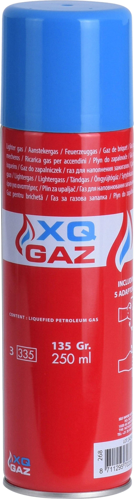 Xqmax lighter gas refill 250ml lighter gas refill 250ml