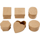 Creativ virksomhed https: www.cchobby.nl mini-boxes-h-3-cm-d-4-6-cm-6-piece-1-box