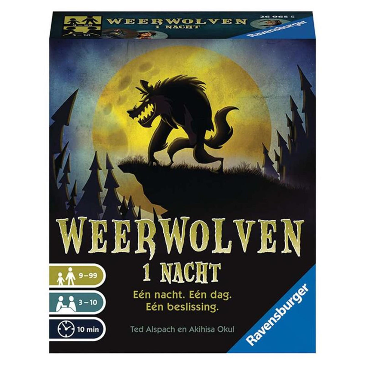 Ravensburger varulve 1 nat kortspil