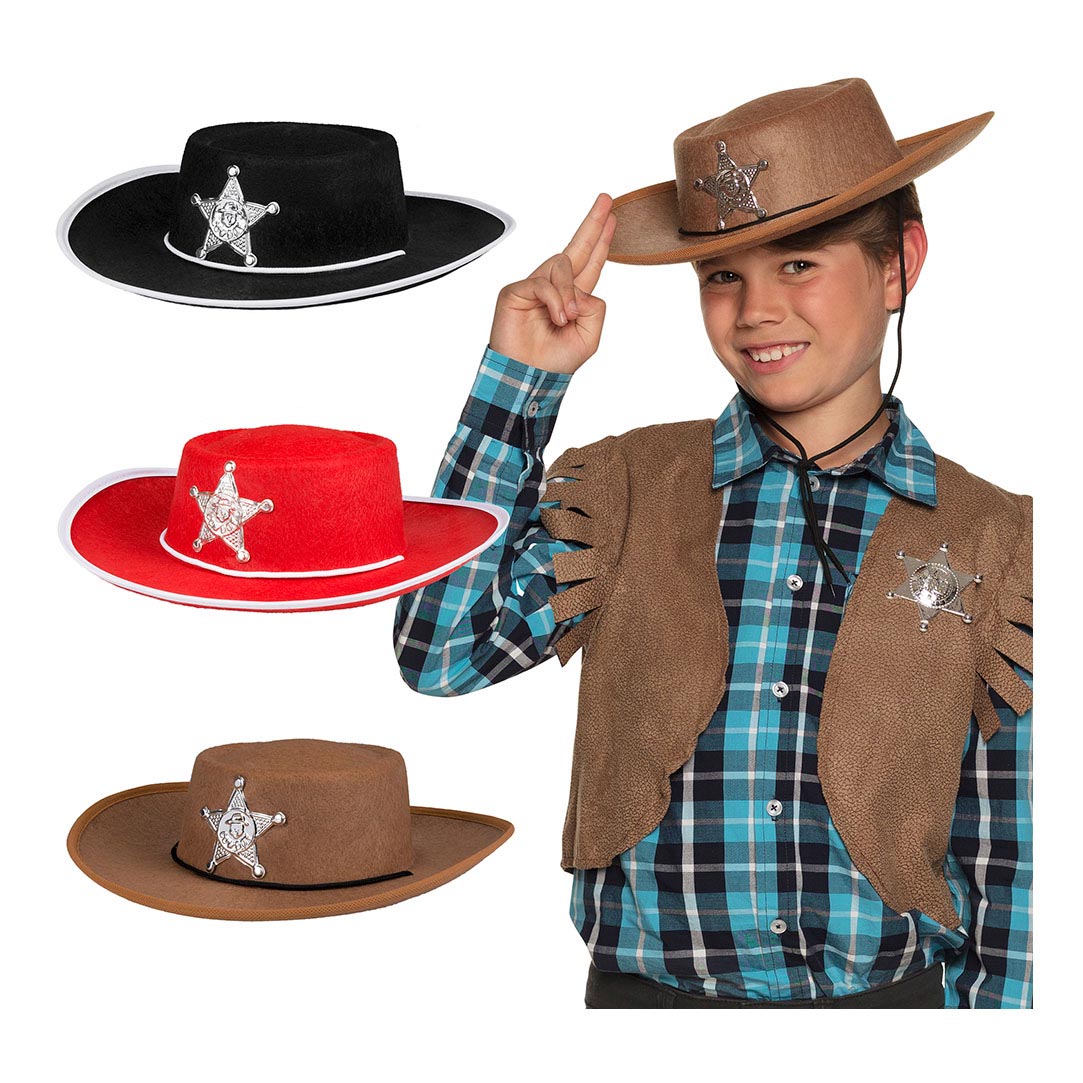 Boland cowboy hat følte